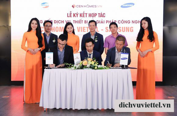 Viettel CA hợp tác Tập đoàn Samsung & Cengroup